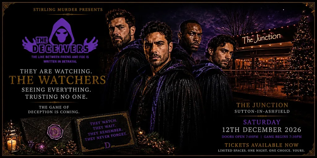 The Deceivers – A Live Traitors-Style Immersive Game Night at The Junction