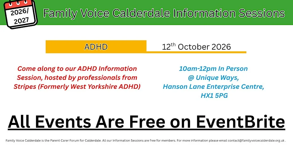 ADHD Information Session at Unique Ways