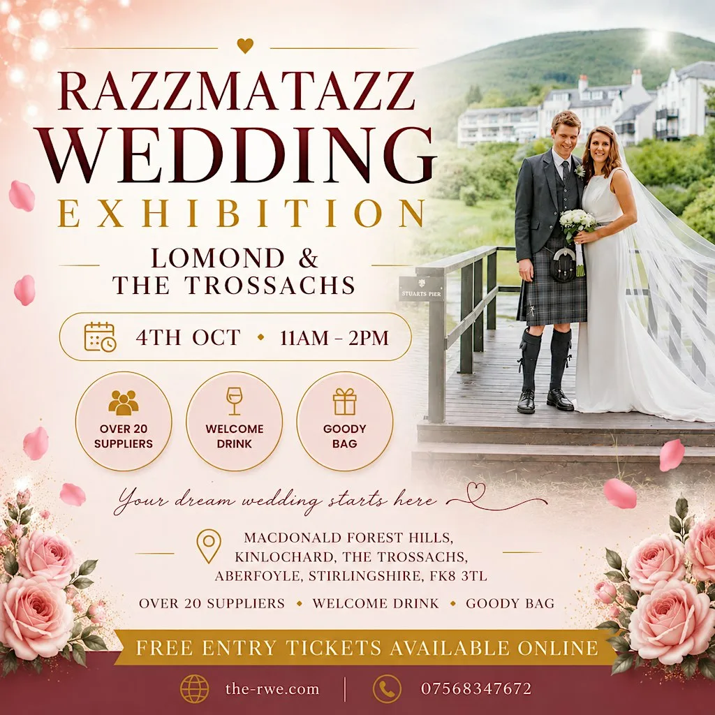 Razzmatazz Wedding Exhibition - Lomond & The Trossachs at Macdonald Forest Hills Hotel & Spa