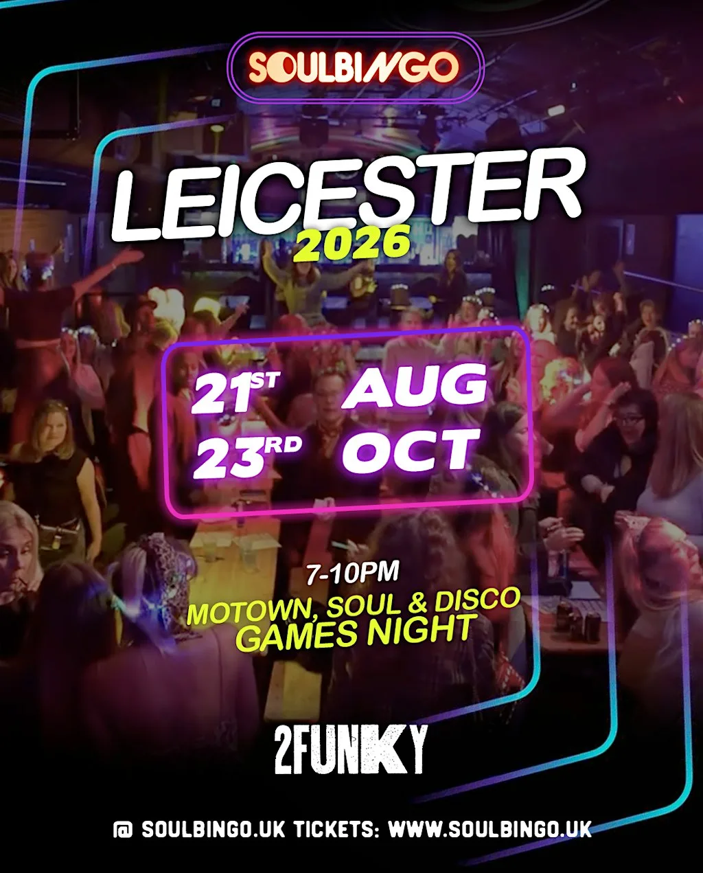 Soul Bingo Leicester at 2Funky Music Cafe