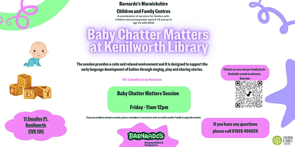 NEW Baby Chatter Matters - Kenilworth Library