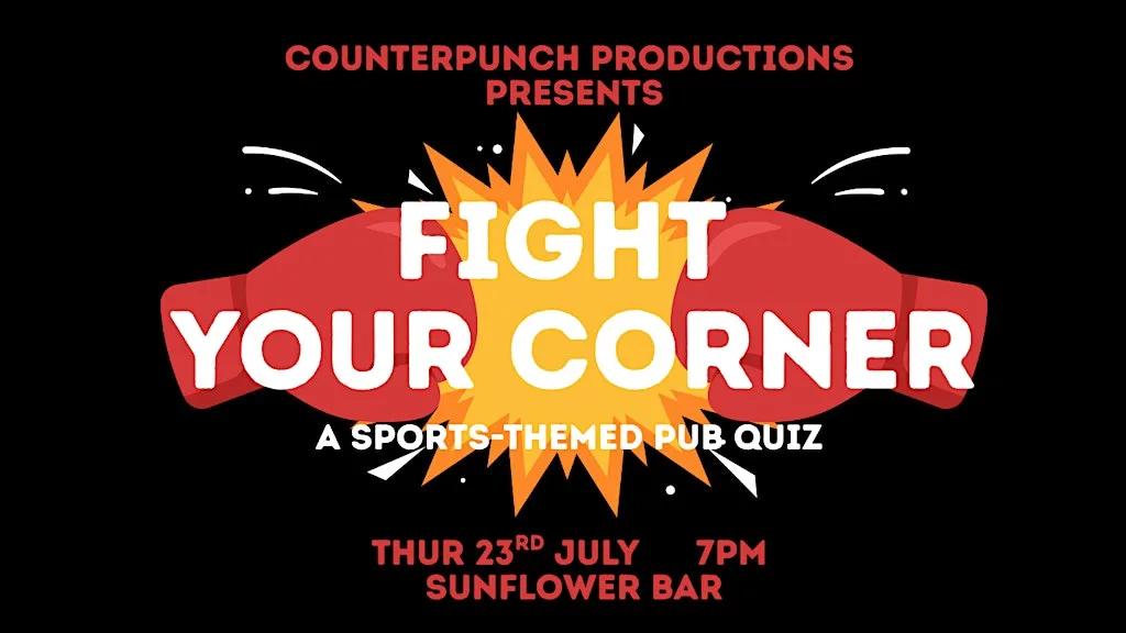 Fight Your Corner: A Sports-Themed Pub Quiz at Sunflower Public House