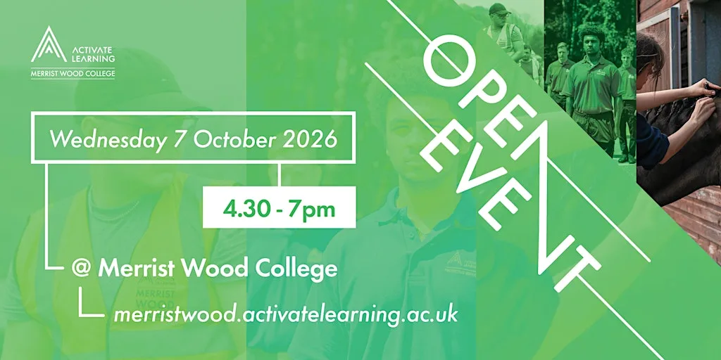 Merrist Wood College October Open Event at Merrist Wood College