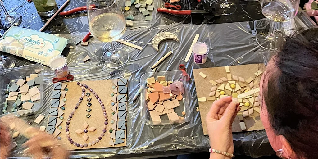 Mindful Mosaic Craft Workshop at Corner Coffee Co.
