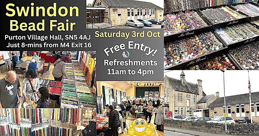 Swindon Bead Fair - Semi Precious Beads For Making Great Jewellery at Purton Village Hall