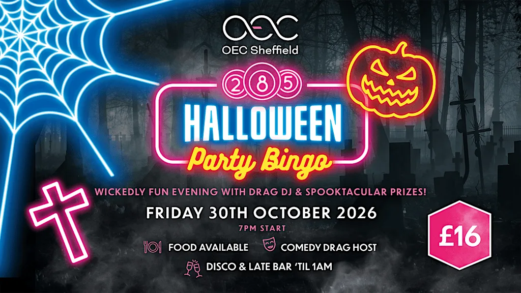 Halloween Bingo at The OEC Sheffield