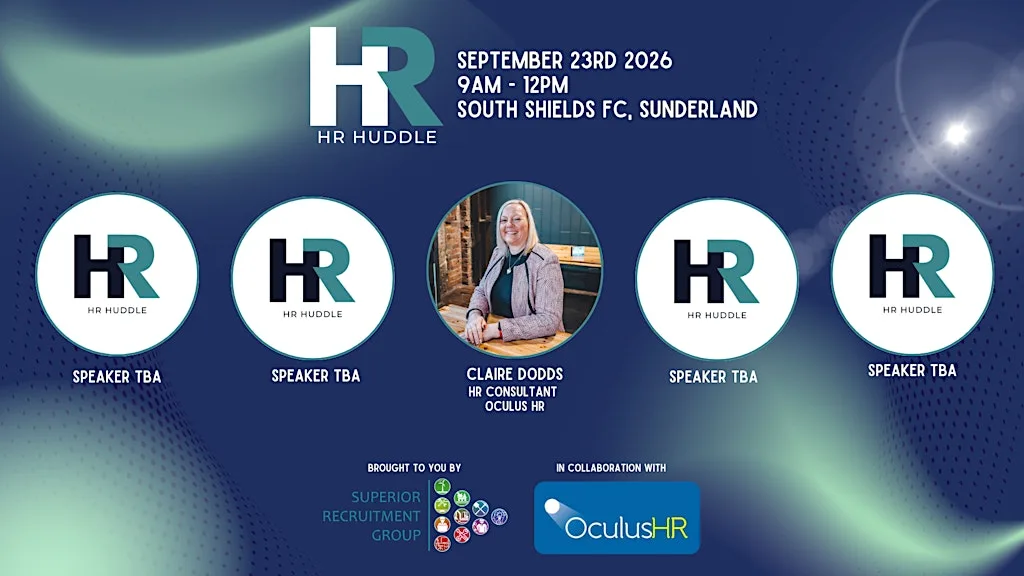 HR Huddle - North East September 23rd 2026 at South Shields Football Club