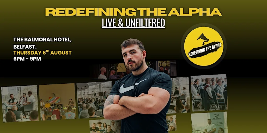 Redefining the Alpha: Live & unfiltered podcast at Balmoral Hotel