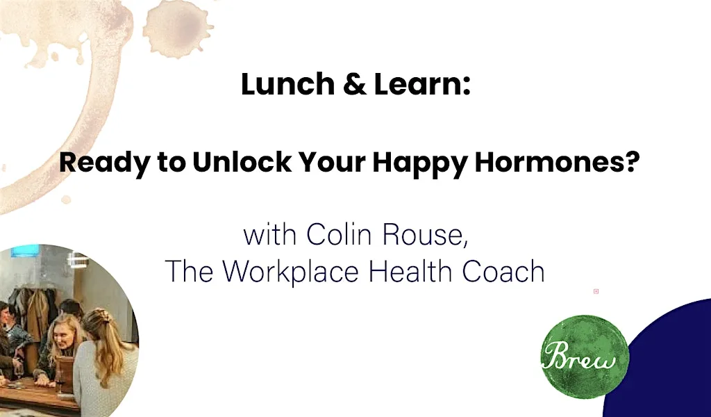 Ready to Unlock Your Happy Hormones + Free Health Checks at The Brew Eagle House - Shoreditch, London Coworking & Office Space