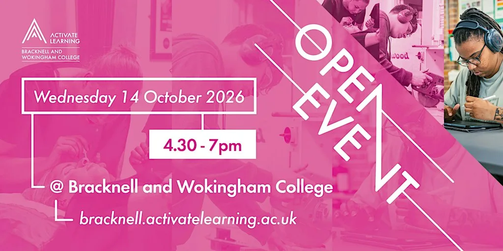 Bracknell and Wokingham College October Open Event