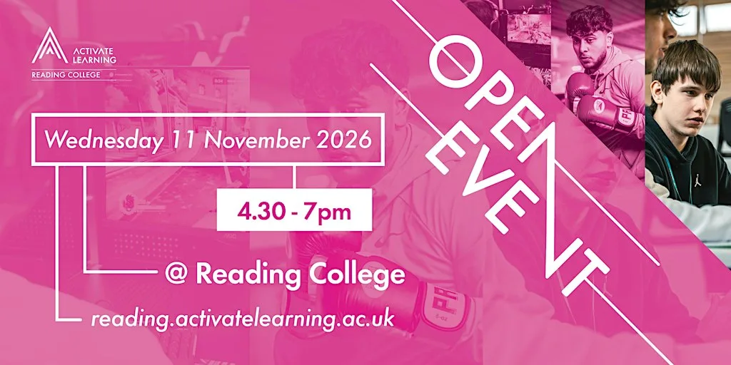 Reading College November Open Event