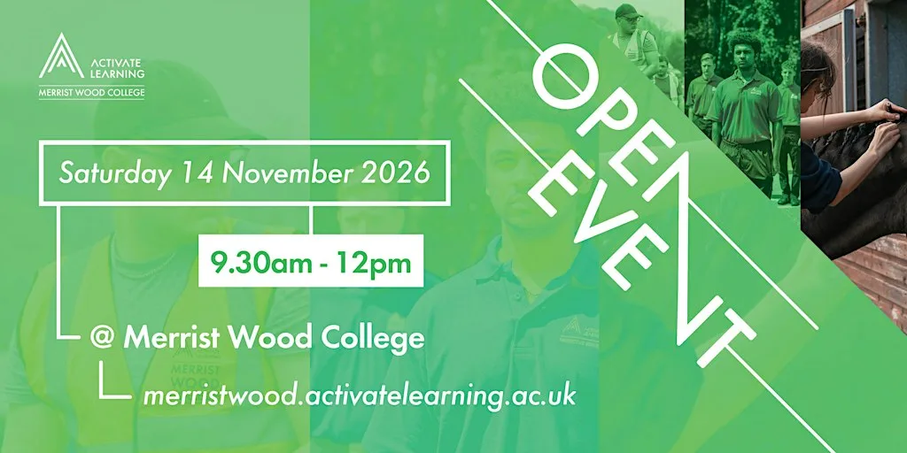 Merrist Wood College November Open Event at Merrist Wood College