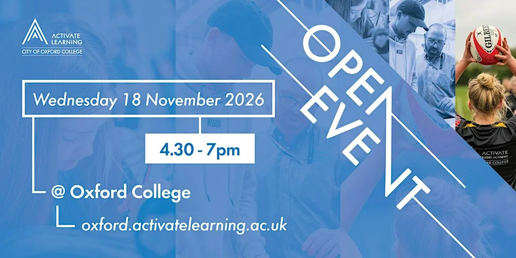 City of Oxford College November Open Event