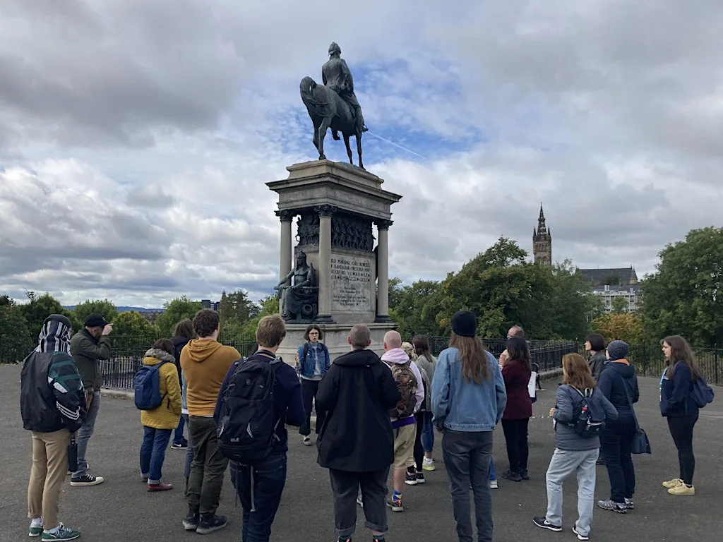 Critical Walking Tour “Tracing Glasgow’s Imperial Past in Kelvingrove Park” at Gilbert Scott Building