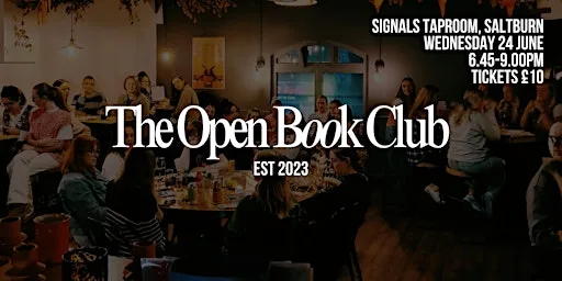 The Open Book Club | August 2025 | at Signals Cafe & Taproom