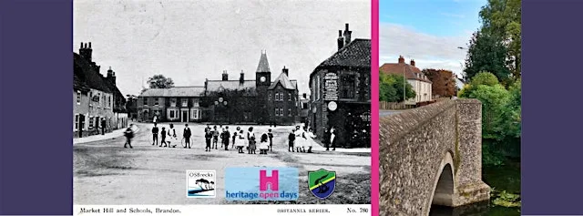 Brandon Heritage Trail: Historic Town and River - Afternoon Walk at Brandon Market