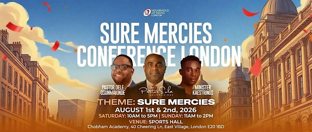 MERCY CONFERENCE LONDON 2026 - SURE MERCIES at Chobham Academy