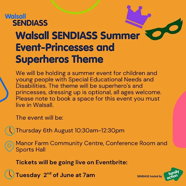 SEN Summer Event at Manor Farm Community Association