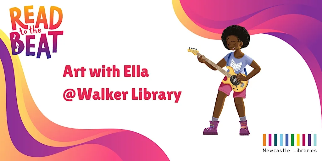 Read to the Beat! Art with Ella @ Walker Library at Walker Library