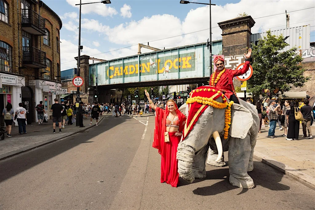 Camden Market South Asian Mela at Camden Market Hawley Wharf