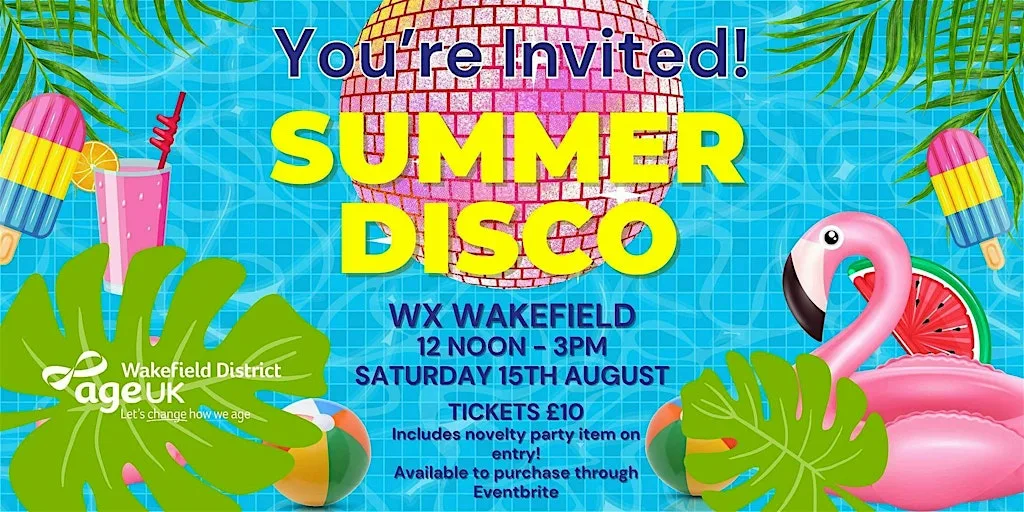 Summer Disco at WX Wakefield