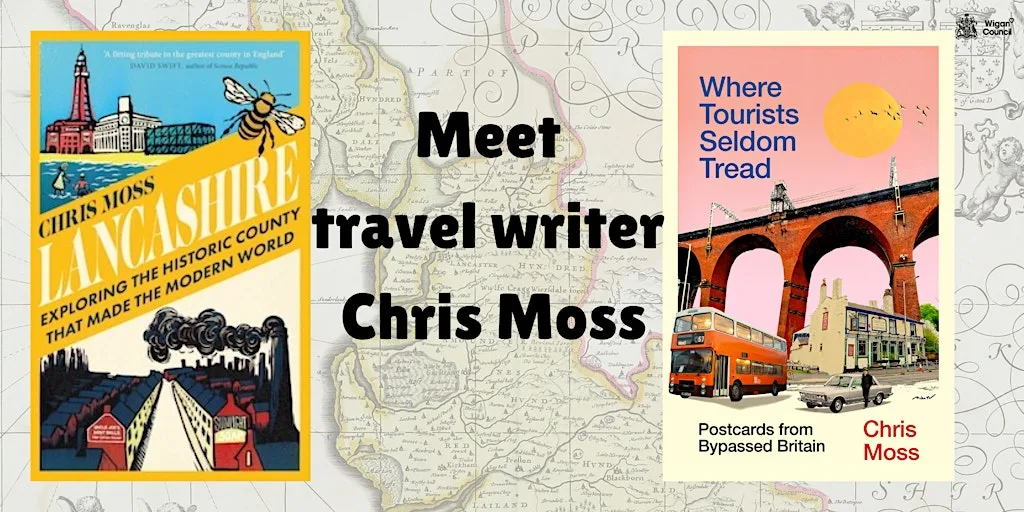 Meet Travel Writer Chris Moss at Leigh library at Leigh Library