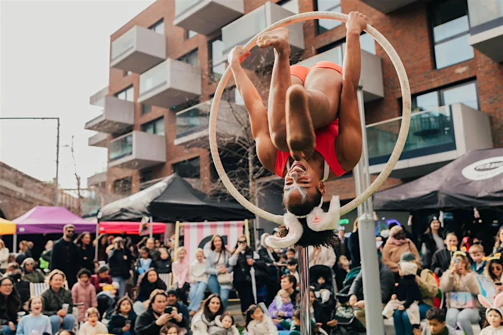 Kids Summer Fun presents Stronger with Sita's Circus and Dance Workshop at Camden Market Hawley Wharf
