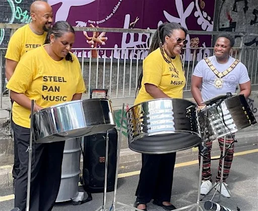 Kids Summer Fun presents a Steel Pan Workshop at Camden Market Hawley Wharf