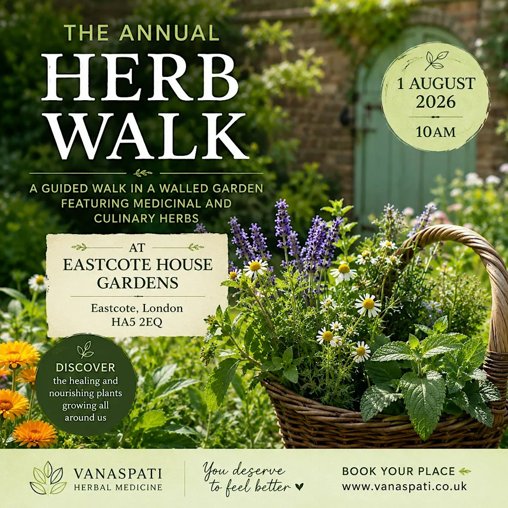 The Annual Herb Walk August 2026 at Eastcote House Gardens