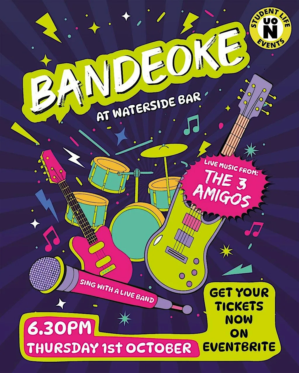 Bandeoke at Waterside Bar at Waterside Bar and Restaurant