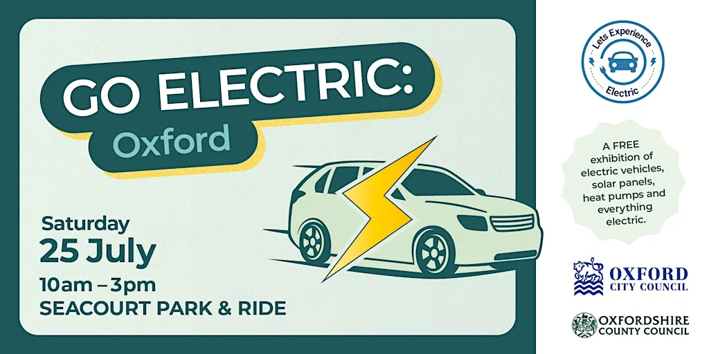 Go Electric - Oxford! at Seacourt Park & Ride