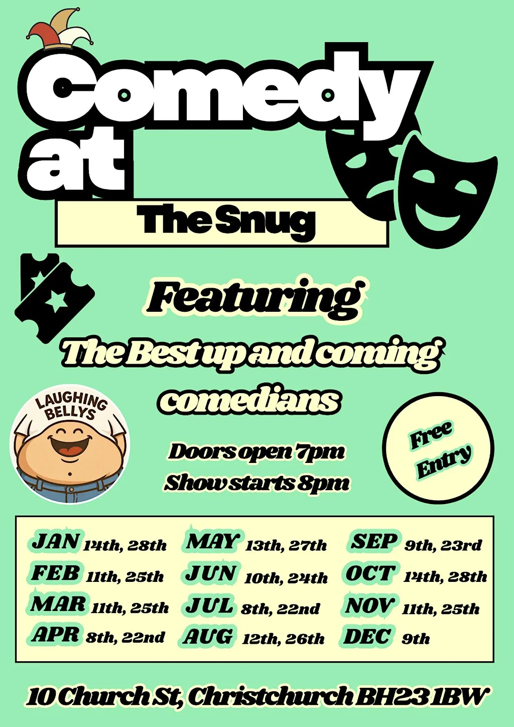 Laughing Bellys at The Snug