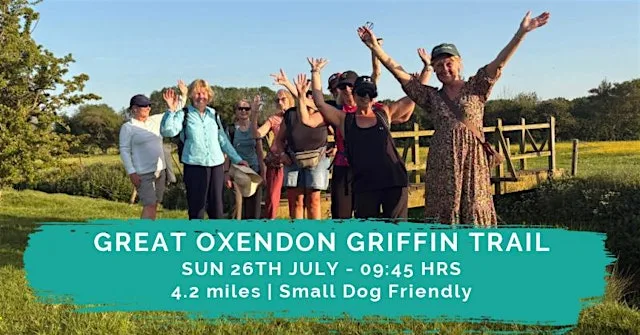 GREAT OXENDON GRIFFIN TRAIL | 4.2 MILES | MODERATE at Waterloo Farm Leisure
