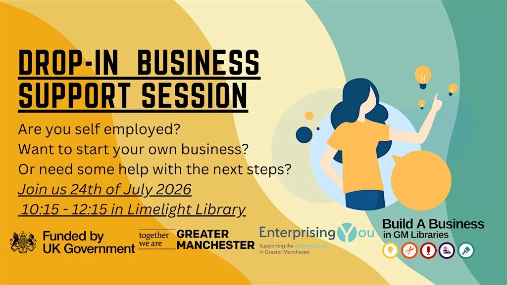 Business Support Drop-In at Old Trafford Library