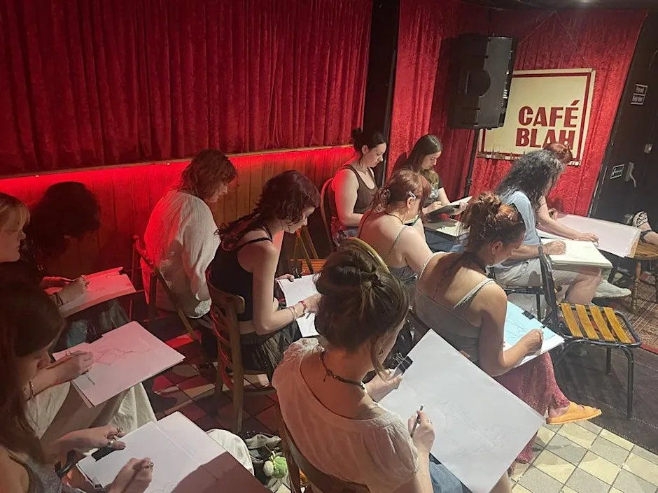OohBlahBlah Life Drawing at Cafe Blah
