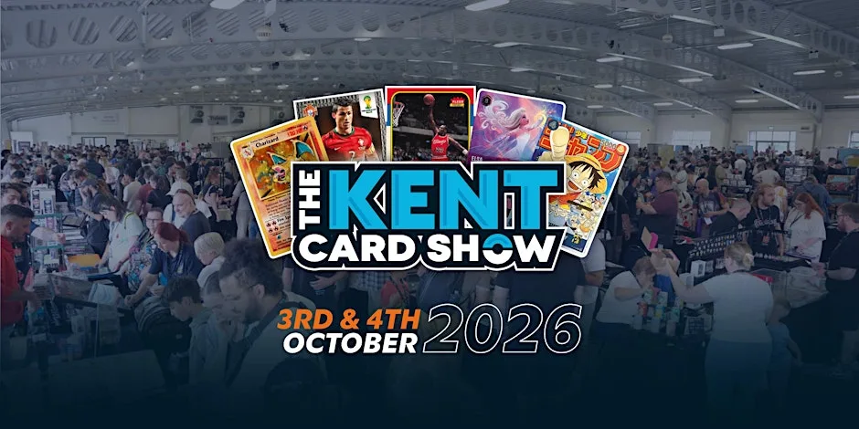 The Kent Card Show - October 3rd - 4th, 2026 at Detling Showground