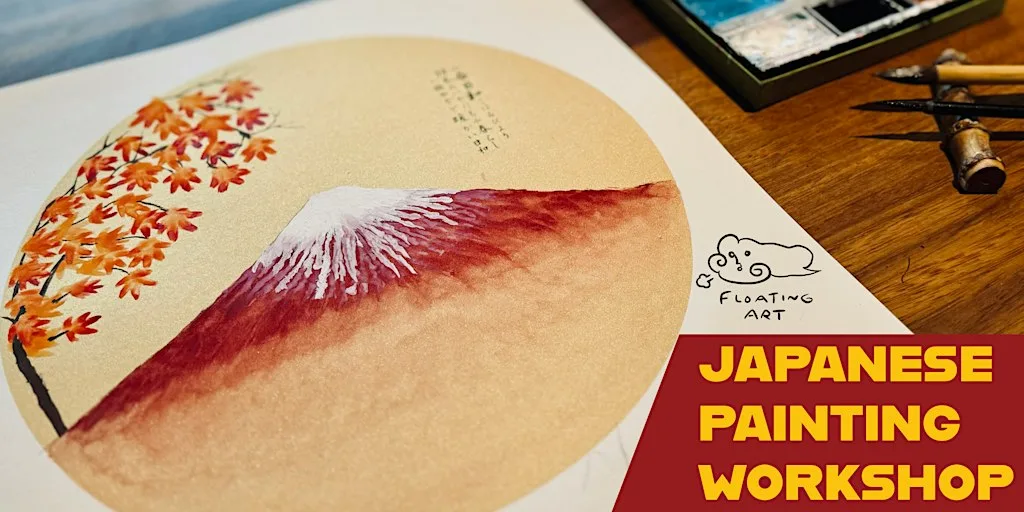 Japanese Painting Workshop at House of Social Manchester