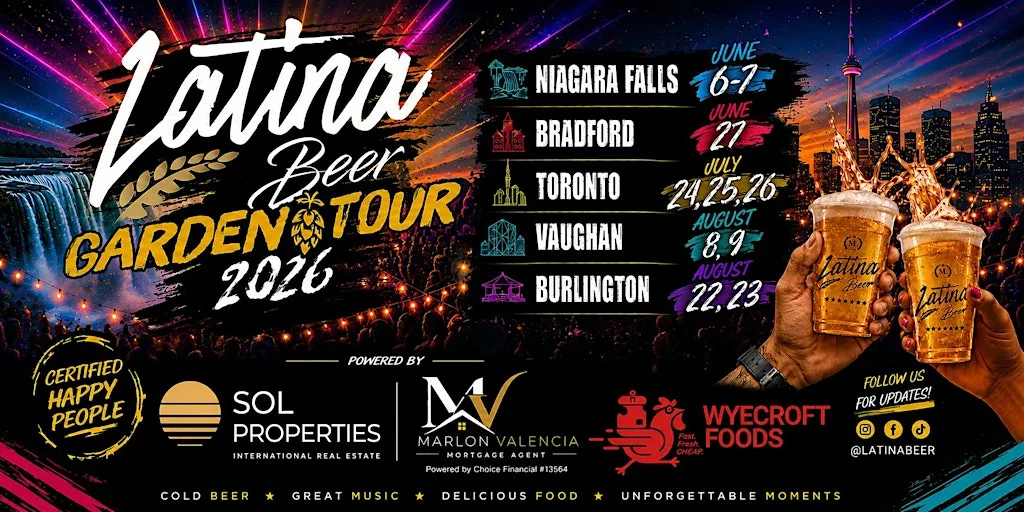 Latina Beer Garden Tour 2026 - Sol Properties