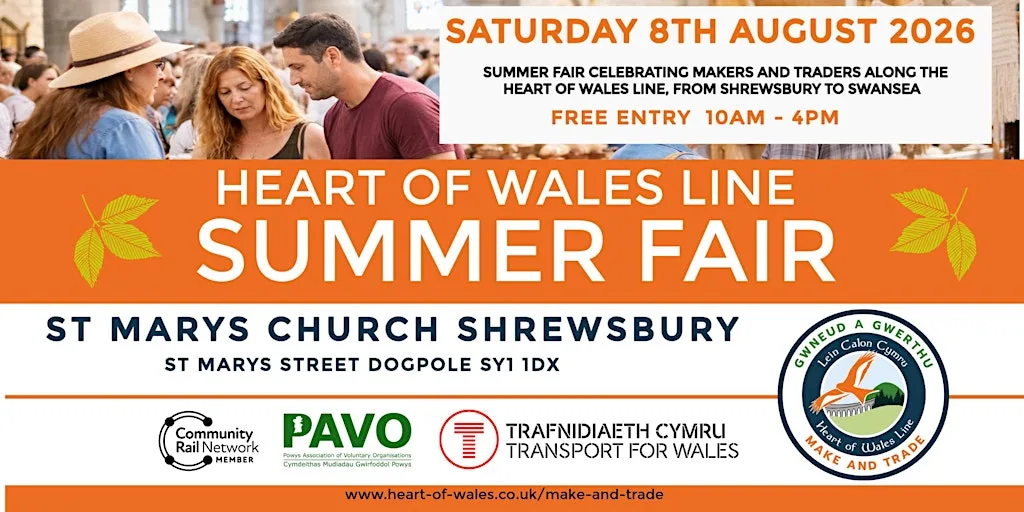 Heart of Wales Line Summer Fair at Church of St Mary the Virgin