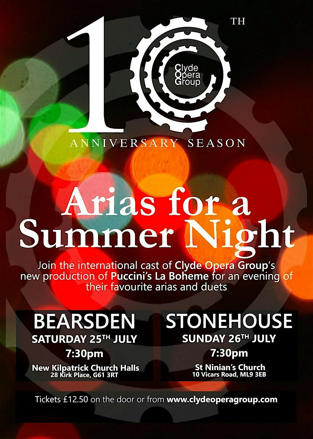 Arias for a Summer Night in Bearsden at New Kilpatrick Parish Church