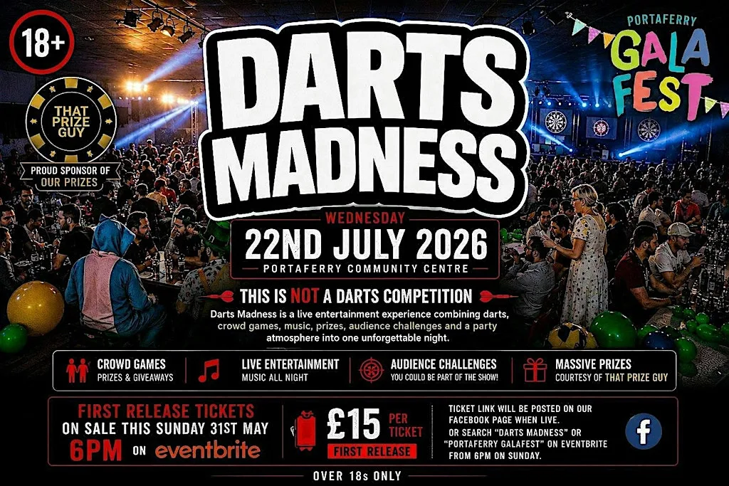 DARTS MADNESS 2026 at St Patricks Community Centre