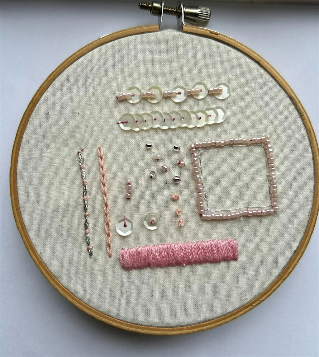 Introduction to Embroidery, Beading, and Sequins at Cultúrlann McAdam Ó Fiaich