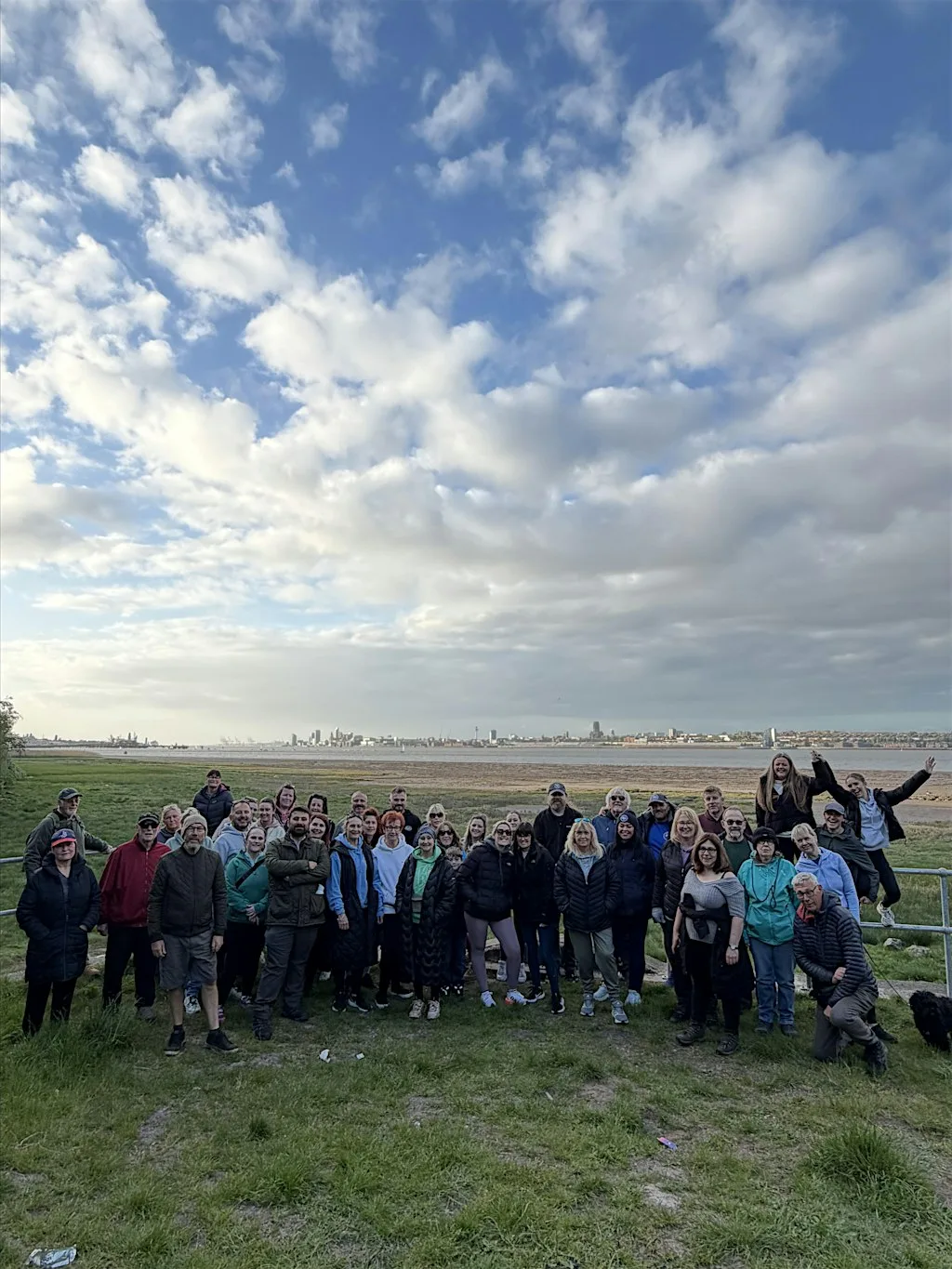 Port Hikes CIC X White Stuff Coastal Walk at Wallasey Grove Road Station