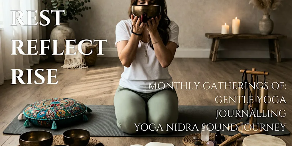 Rest Reflect & Rise: A Monthly Yoga & Sound Journey at Wren Hall at Wren Hall