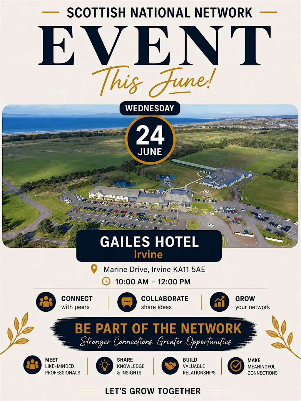 Ayrshire, Are You Ready? SNN Business Networking at The Gailes Hotel