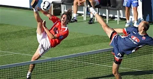 Football Tennis at the Padel Club at Treehouse Hotel Manchester