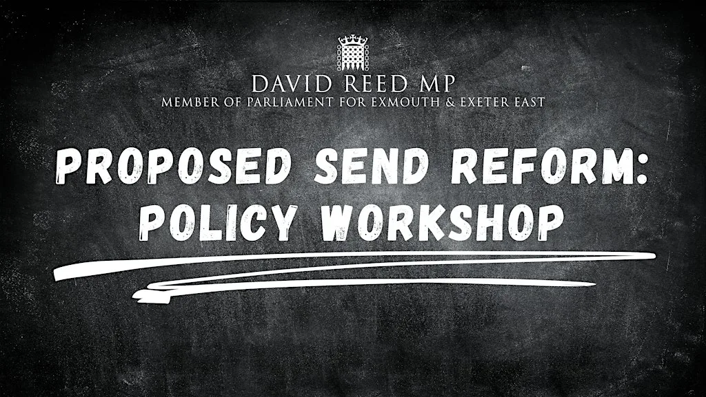 Proposed SEND Reform: Policy Workshop