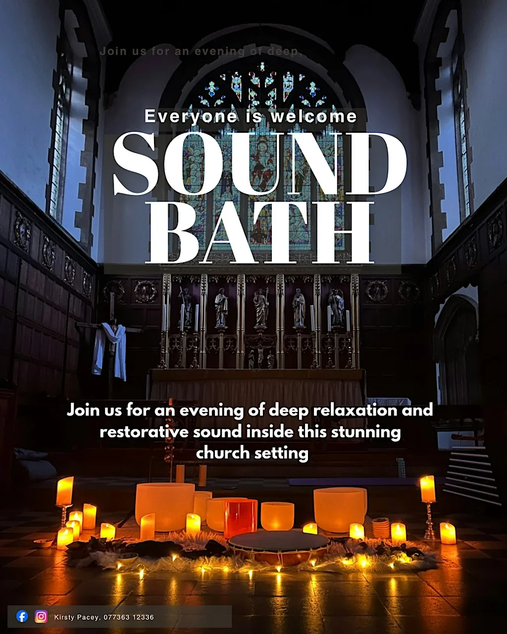 Full Moon Soundbath at The Chingford Parish Church of Saints Peter and Paul