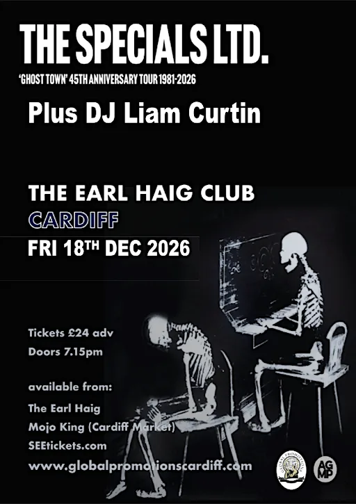 THE SPECIALS LTD.+ DJ .Liam Curtin