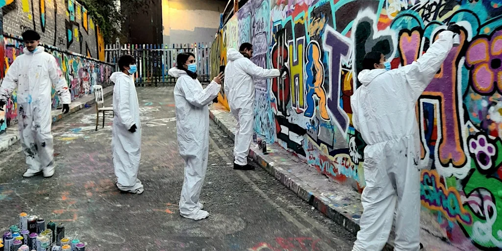 Graffiti Experience Led By London Urban Artist at The Graffiti Tunnel